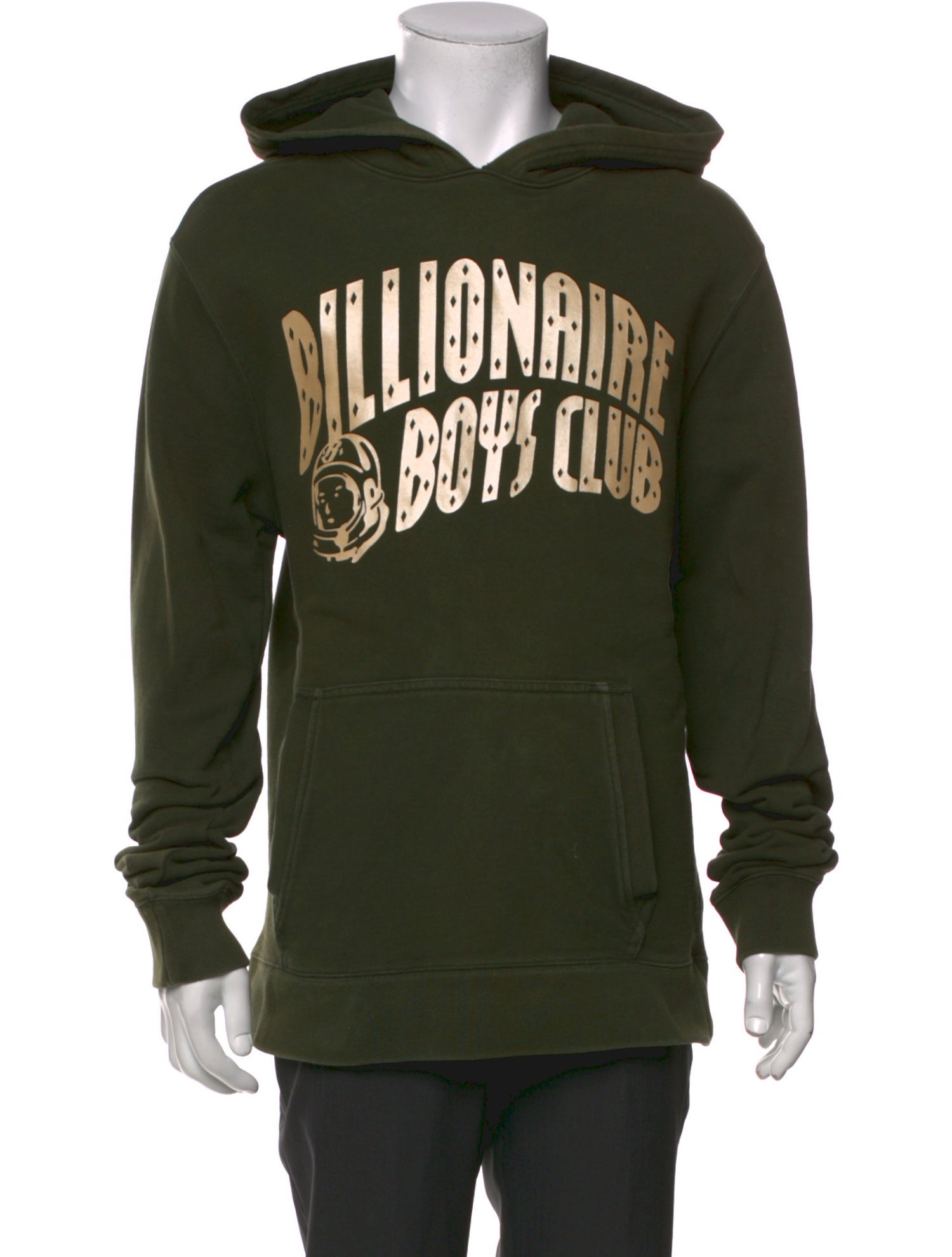 Billionaire Boys Club Graphic Print V-Neck Hoodie