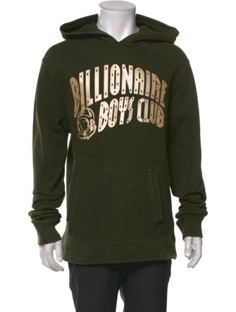 Billionaire Boys Club Graphic Print V-Neck Hoodie