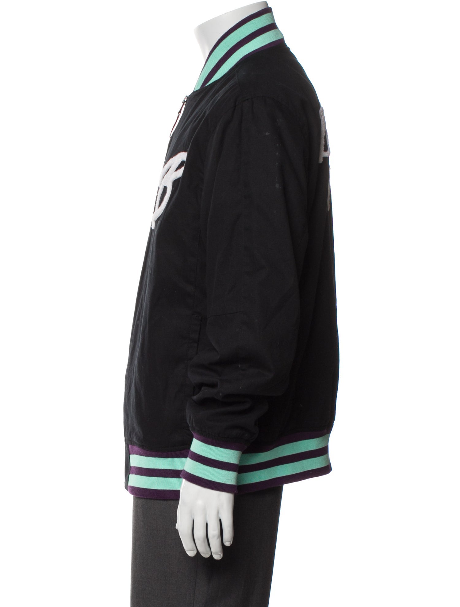 Billionaire Boys Club Striped Varsity Jacket