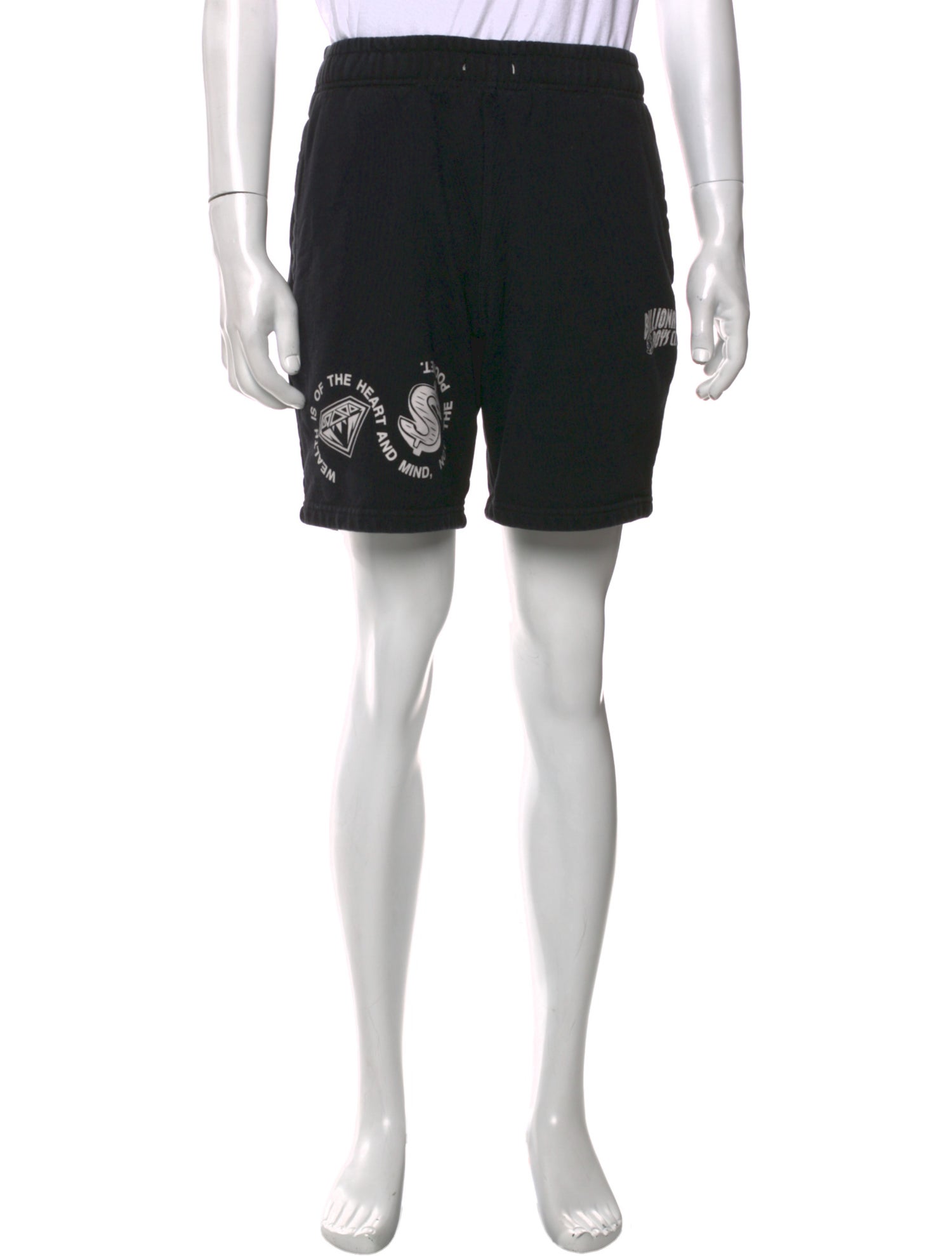 Billionaire Boys Club Graphic Print Athletic Shorts