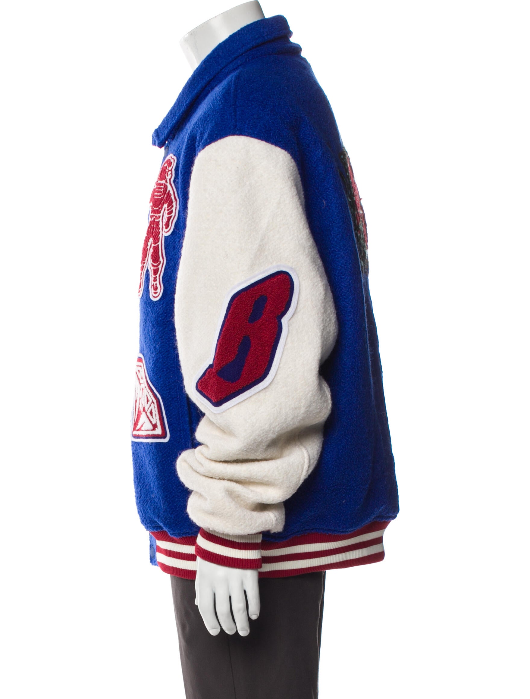 Billionaire Boys Club Printed Varsity Jacket w/ Tags