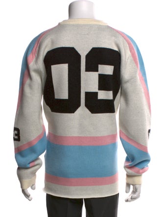 Billionaire Boys Club Printed V-Neck Pullover