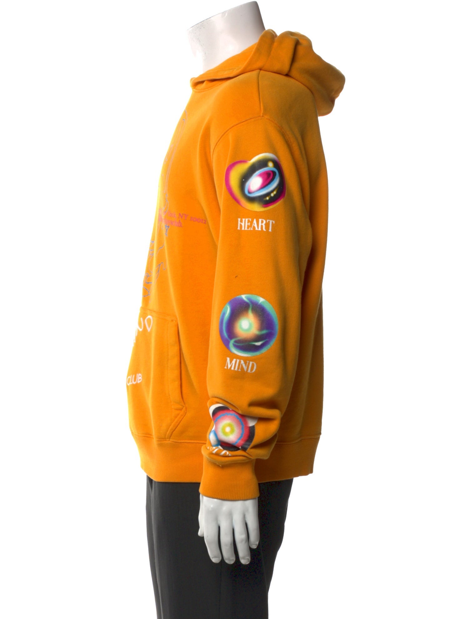 Billionaire Boys Club Graphic Print Crew Neck Hoodie