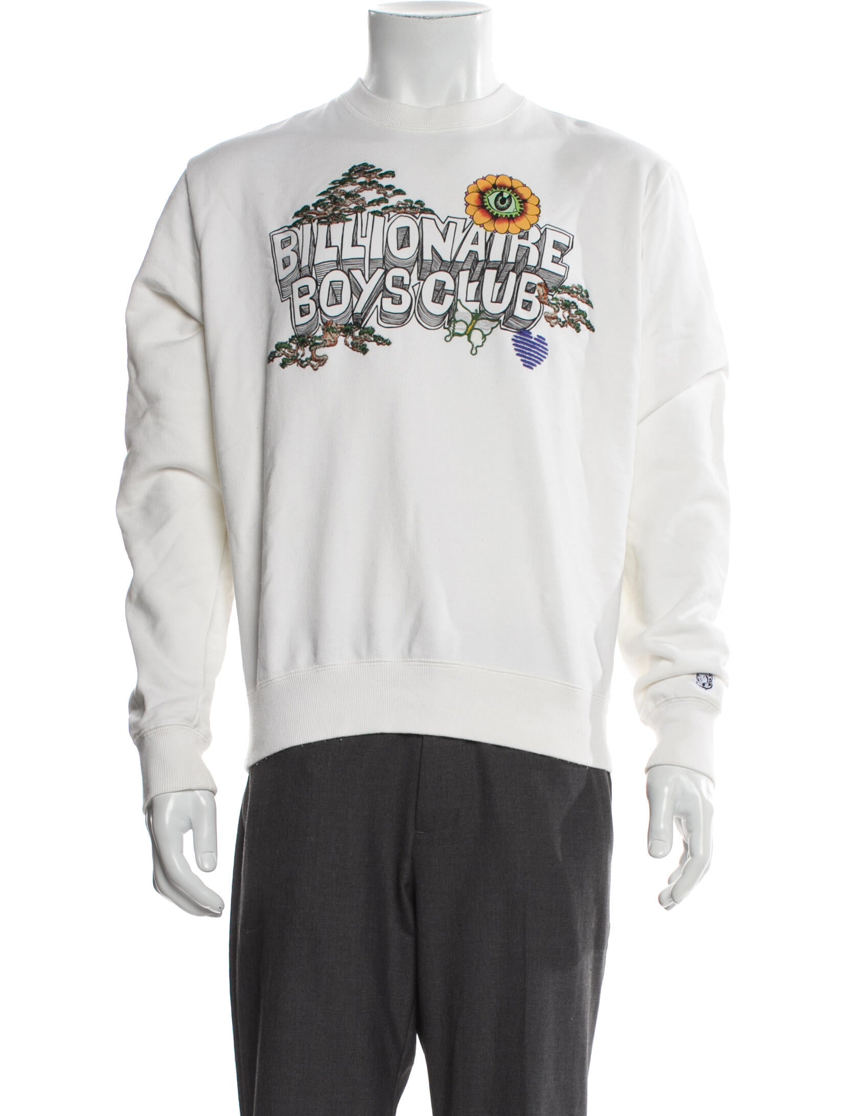 Billionaire Boys Club Graphic Print Crew Neck Sweatshirt