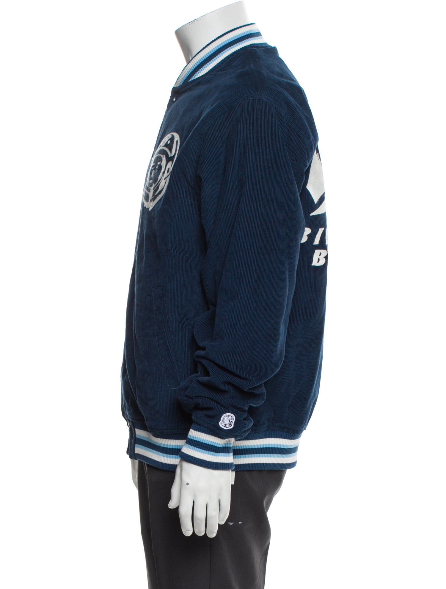 Billionaire Boys Club Striped Varsity Jacket