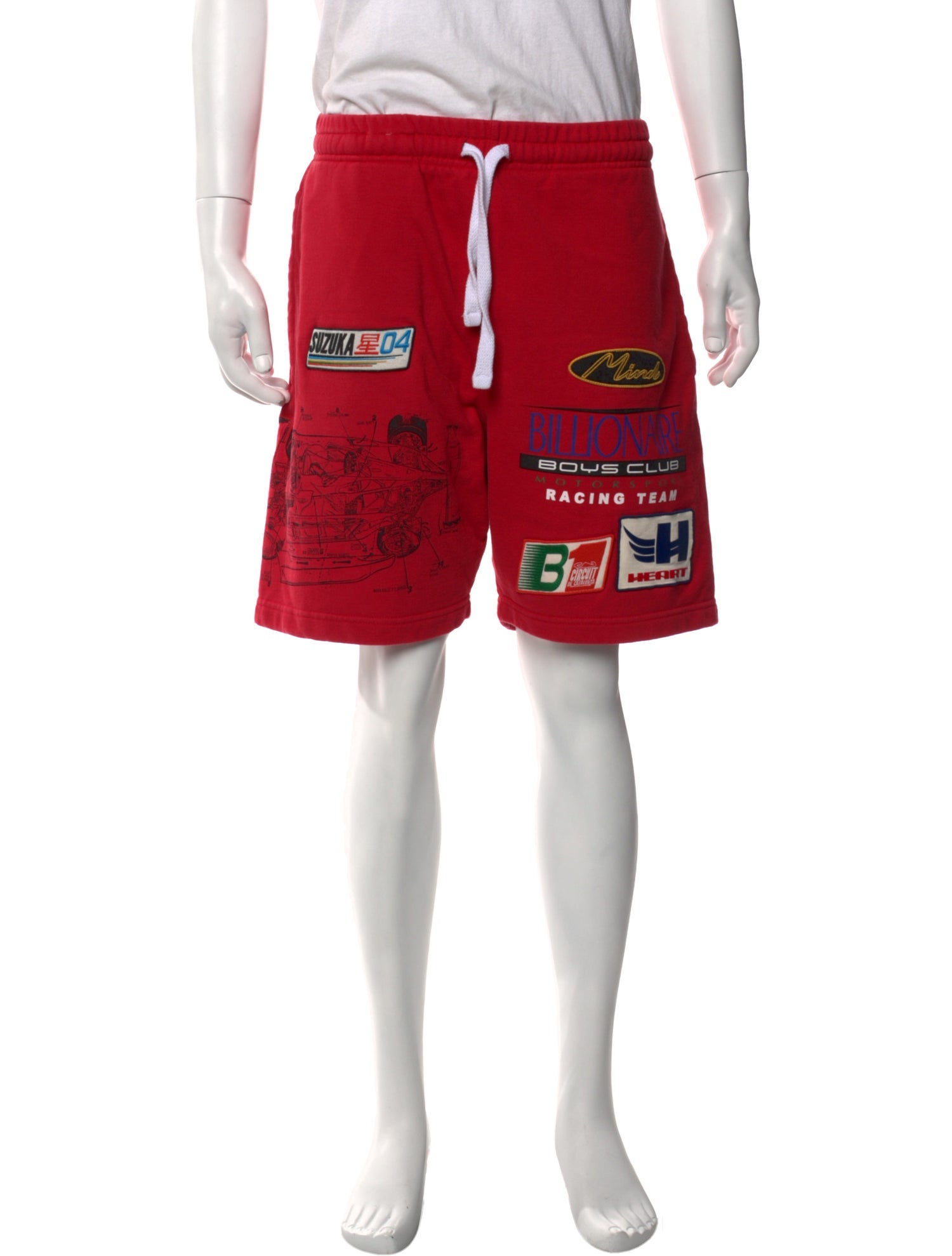 Billionaire Boys Club Graphic Print Jogger Shorts