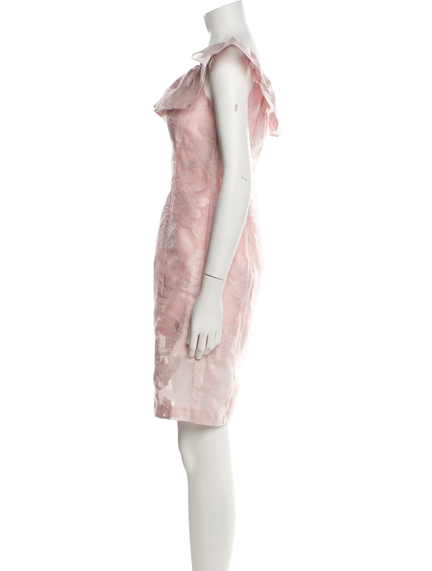 BIGIO Collection Floral Print Mini Dress