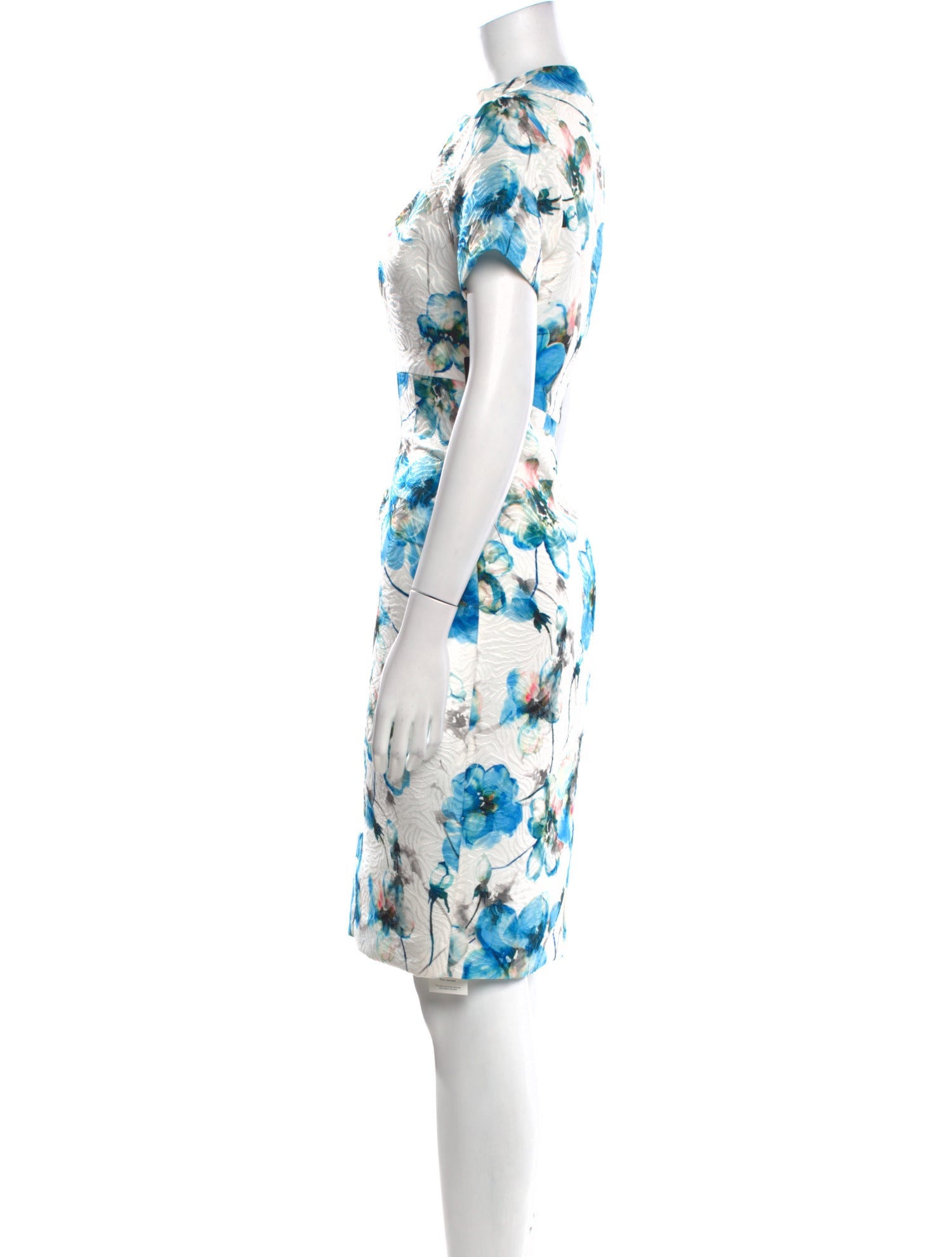 BIGIO Collection Floral Print Knee-Length Dress w/ Tags