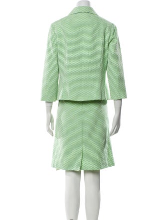 BIGIO Collection Printed Skirt Suit