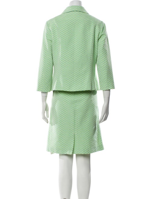 BIGIO Collection Printed Skirt Suit