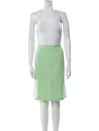 BIGIO Collection Printed Skirt Suit