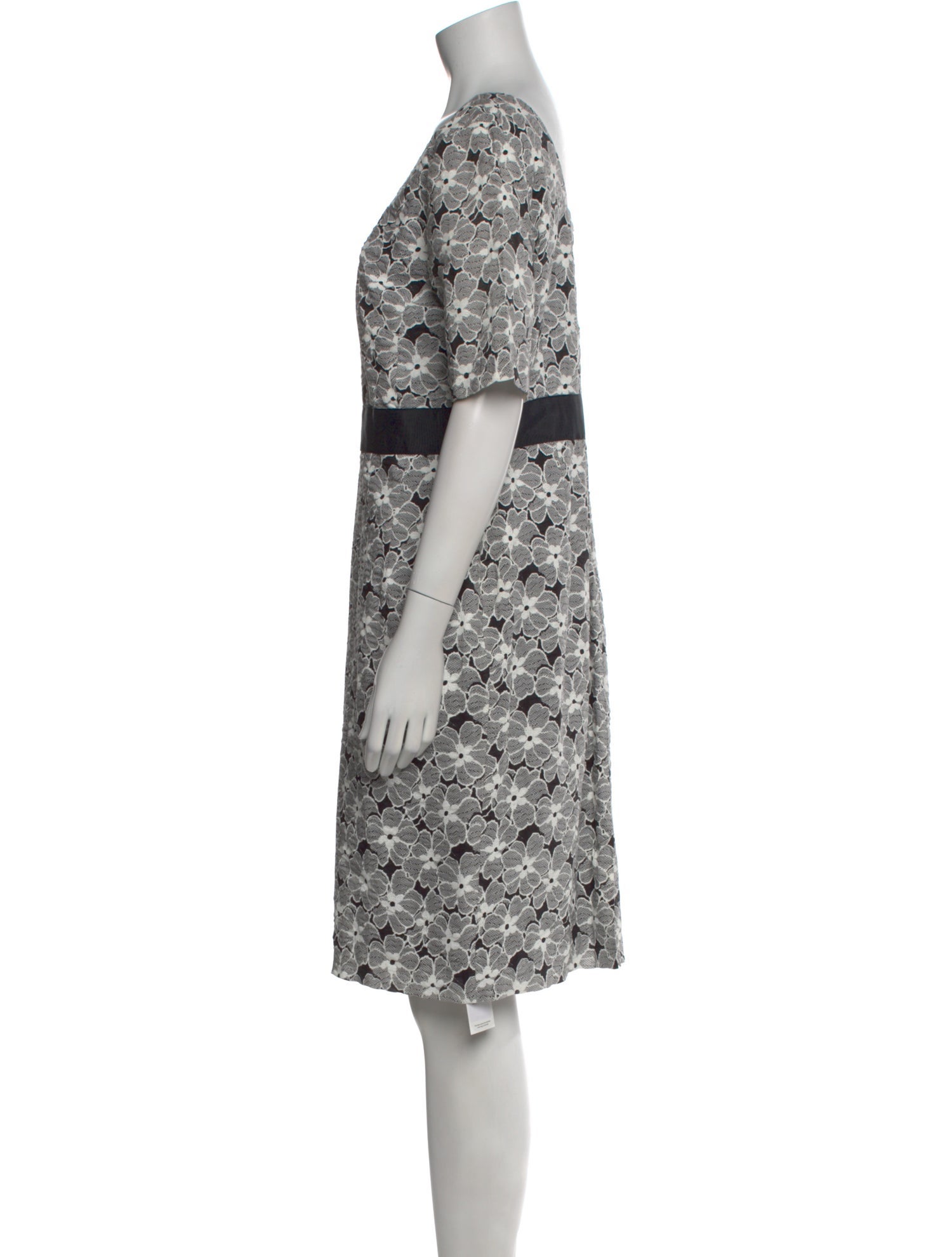 BIGIO Collection Printed Knee-Length Dress