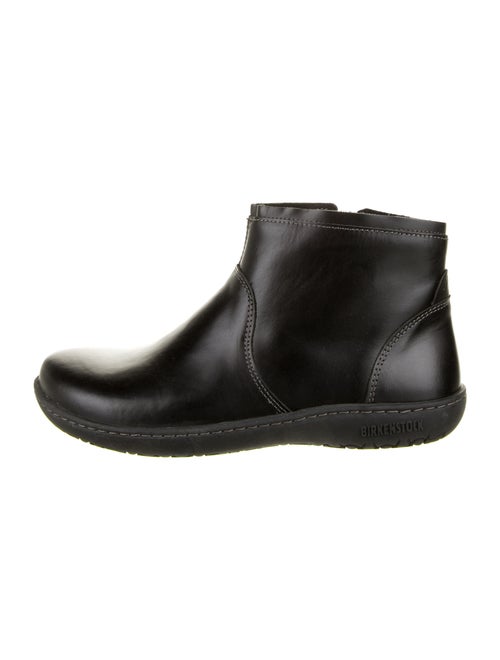 Birkenstock Leather Boots Black