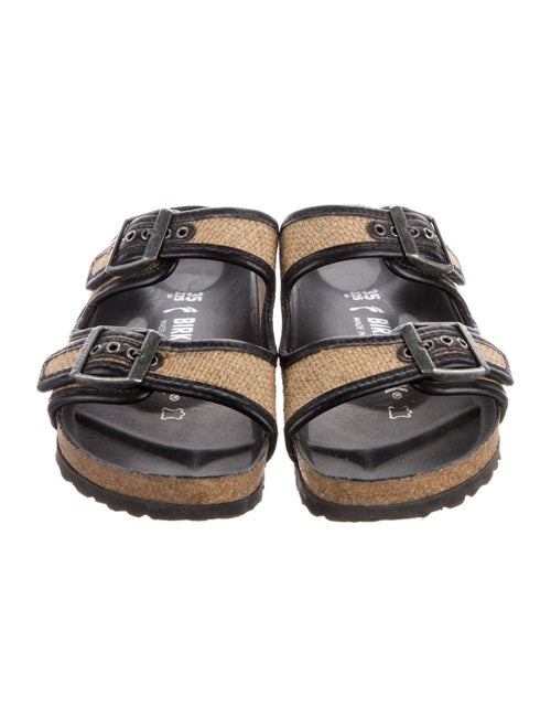 Birkenstock Straw Tweed Pattern Slides