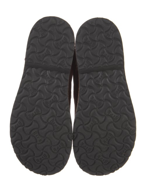 Birkenstock Suede Fur Trim Moto Boots