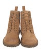 Birkenstock Suede Combat Boots