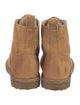 Birkenstock Suede Combat Boots