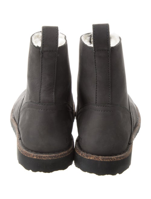 Birkenstock Suede Combat Boots