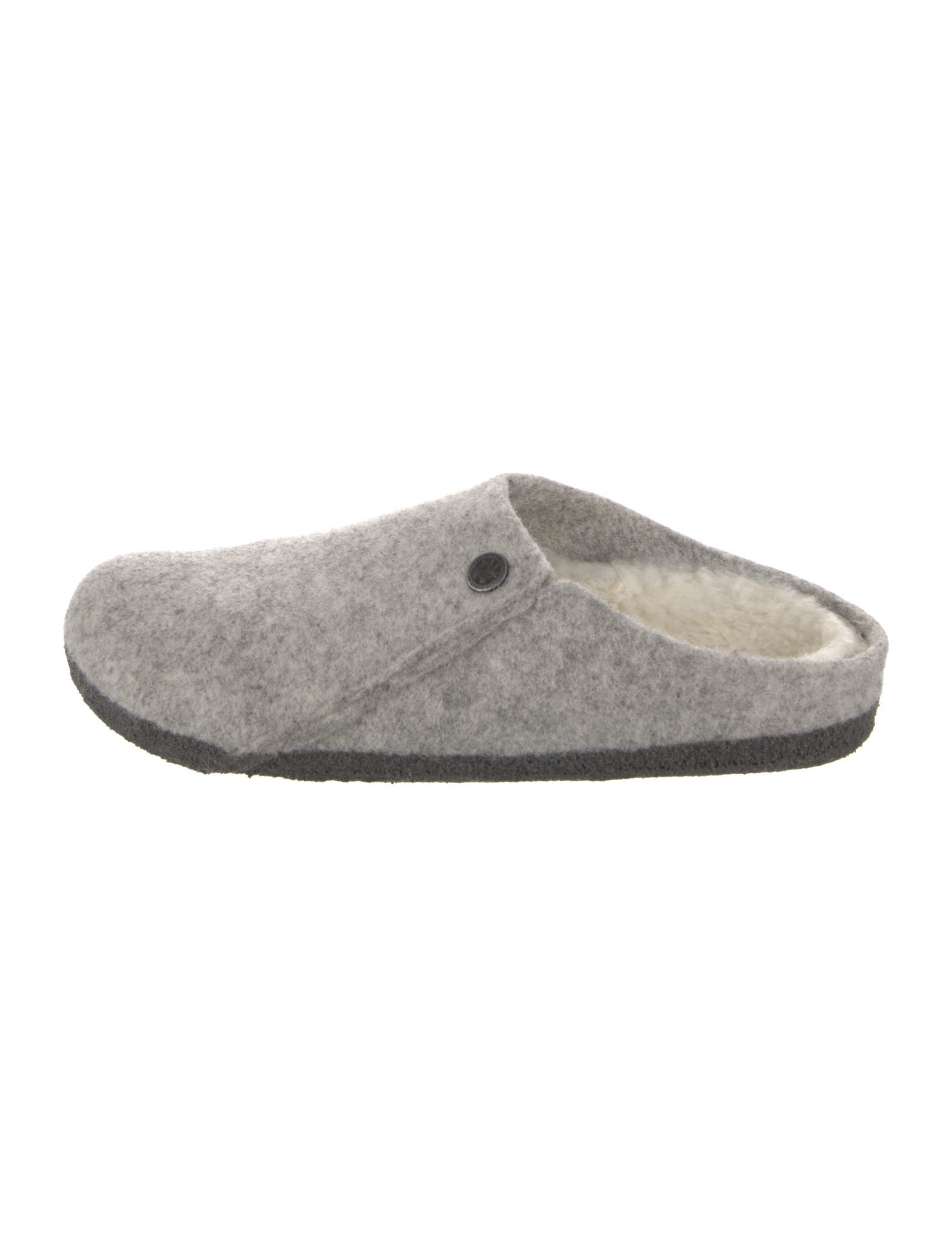 Birkenstock Wool Fur Trim Mules