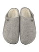 Birkenstock Wool Fur Trim Mules