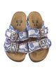 Birkenstock Tweed Pattern Slides