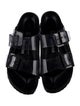 Manolo Blahnik x Birkenstock Leather Slides