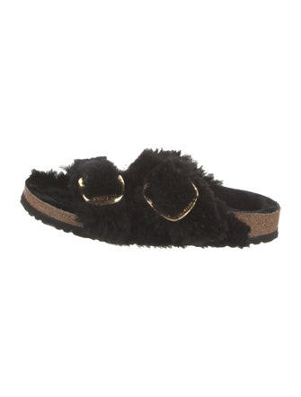 Birkenstock Shearling Slides