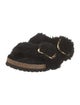 Birkenstock Shearling Slides