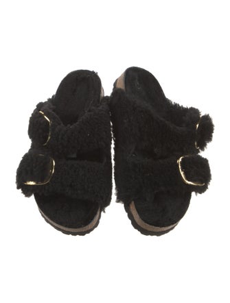 Birkenstock Shearling Slides