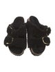 Birkenstock Shearling Slides