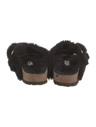 Birkenstock Shearling Slides