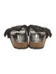 Birkenstock Ponyhair Fur Trim Slides