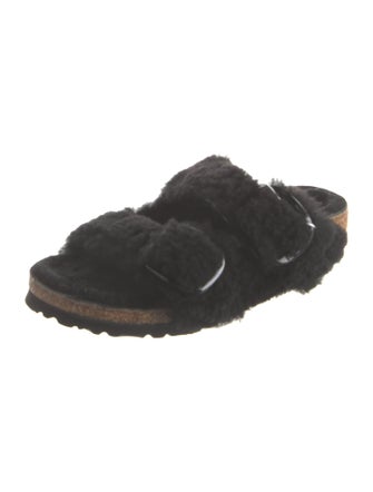 Birkenstock Shearling Slides