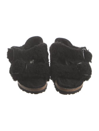 Birkenstock Shearling Slides