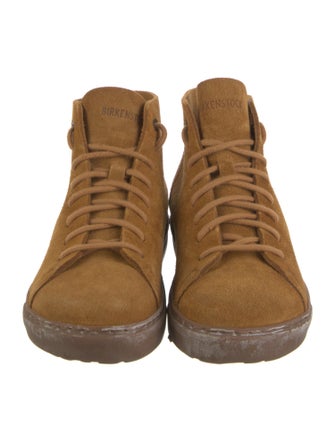 Birkenstock Suede Lace-Up Boots