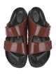 MM6 Maison Margiela Patent Leather Colorblock Pattern Slides