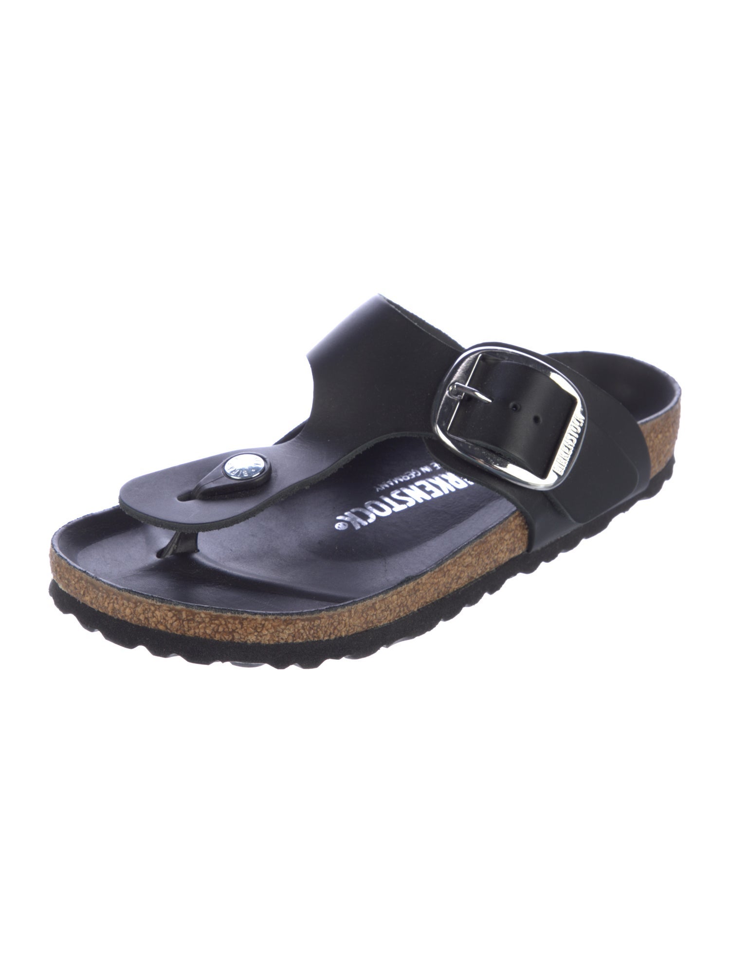 Birkenstock Leather T-Strap Sandals