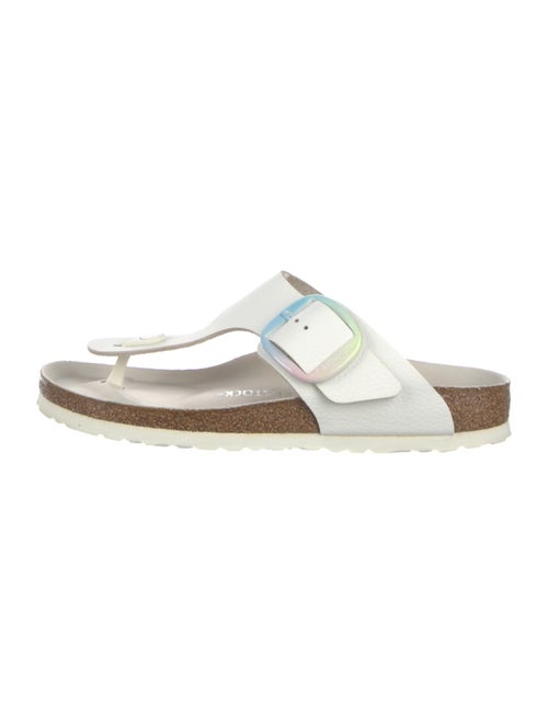 Birkenstock Leather Flip Flops
