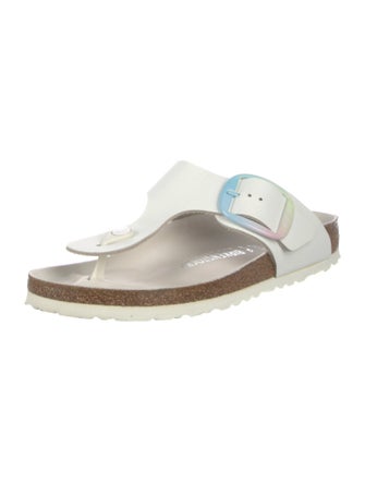 Birkenstock Leather Flip Flops