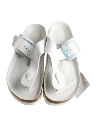 Birkenstock Leather Flip Flops