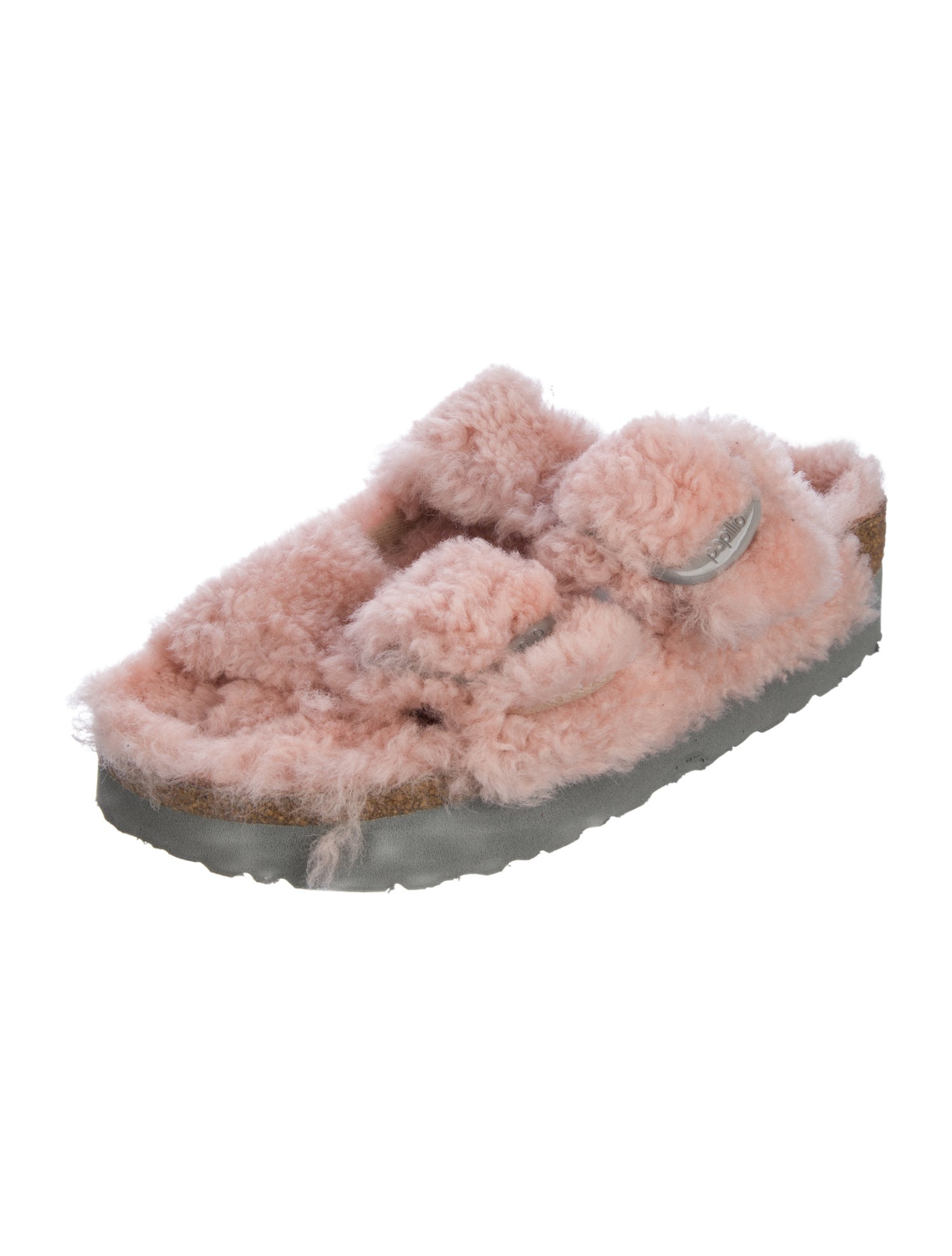 Birkenstock Lambswool Slides