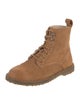 Birkenstock Suede Combat Boots