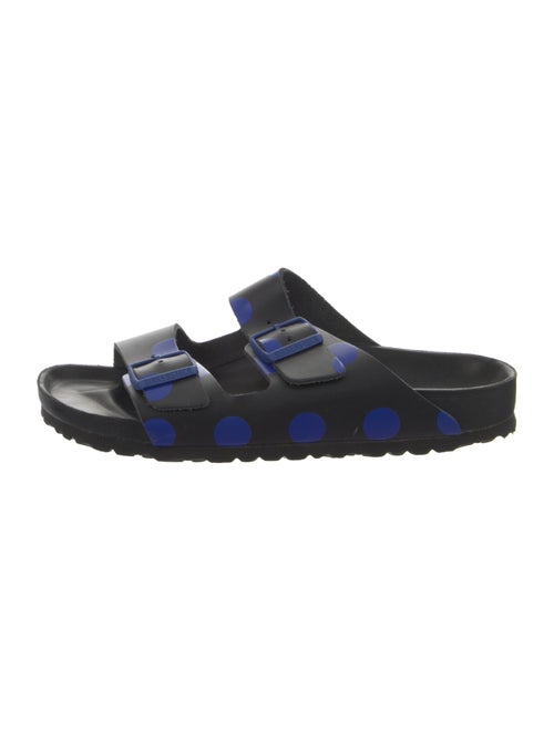 Birkenstock Leather Polka Dot Print Slides