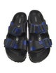 Birkenstock Leather Polka Dot Print Slides