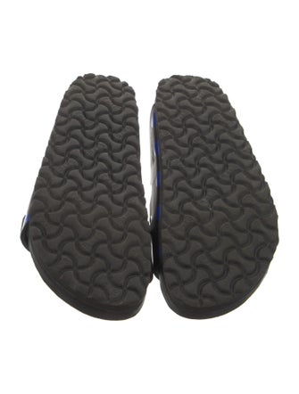 Birkenstock Leather Polka Dot Print Slides