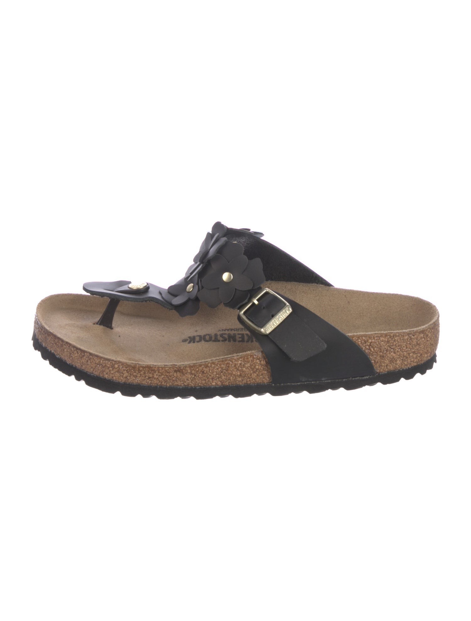 Birkenstock Leather Flip Flops