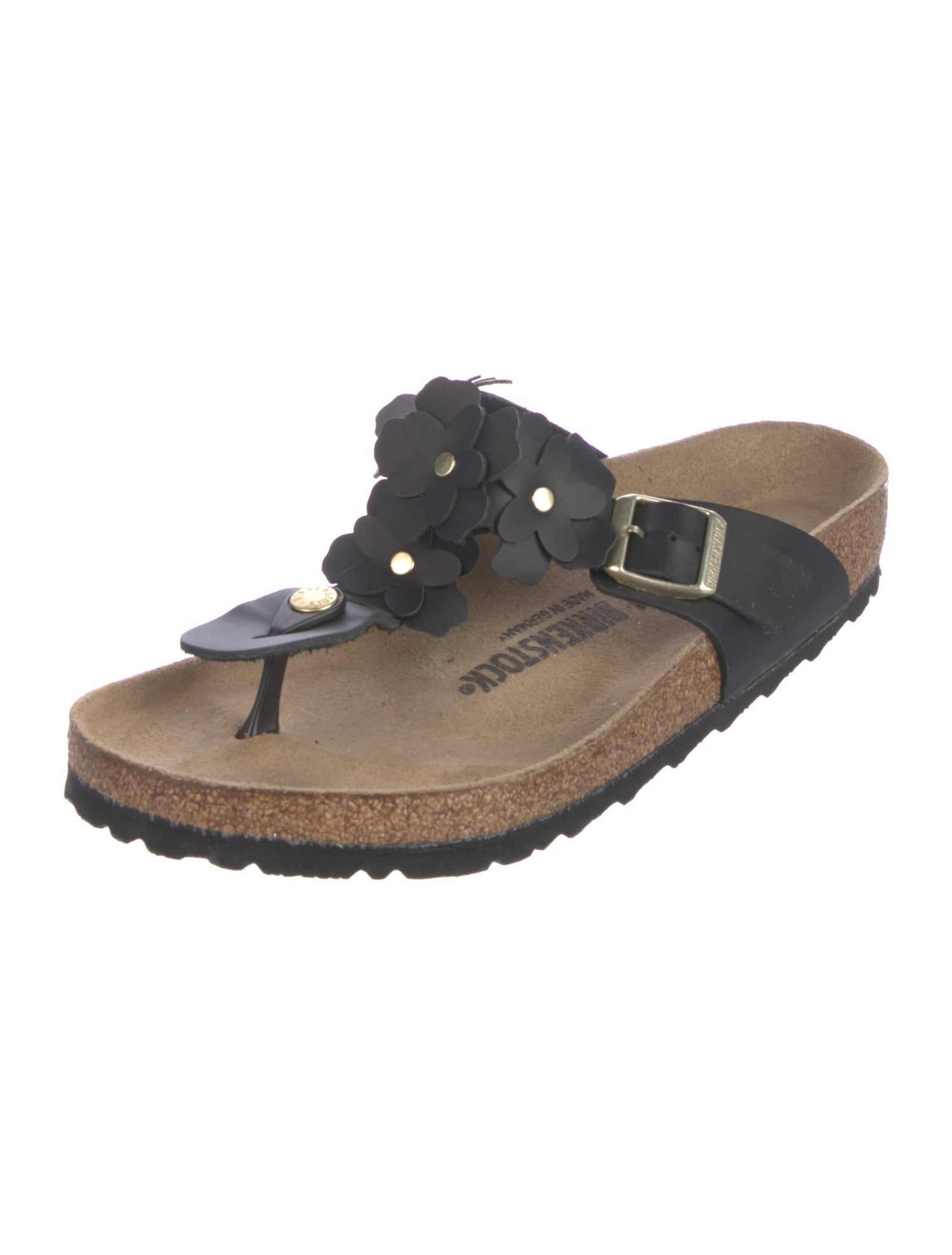 Birkenstock Leather Flip Flops