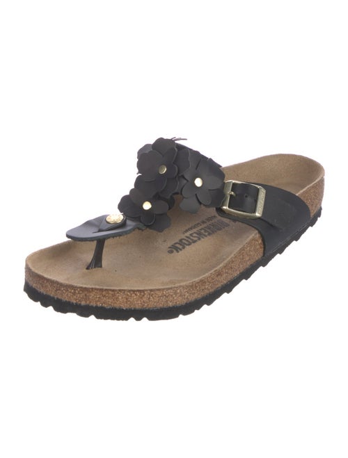 Birkenstock Leather Flip Flops