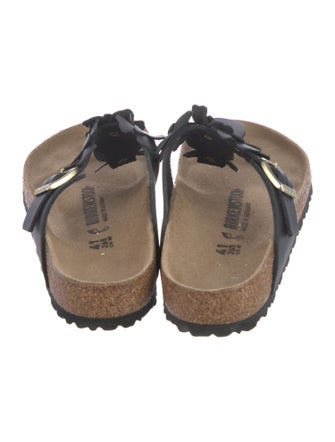 Birkenstock Leather Flip Flops