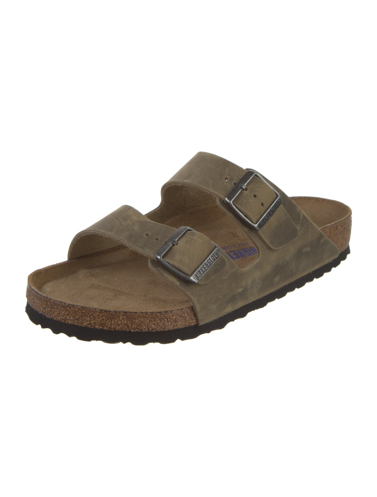 Birkenstock Leather Slides w/ Tags